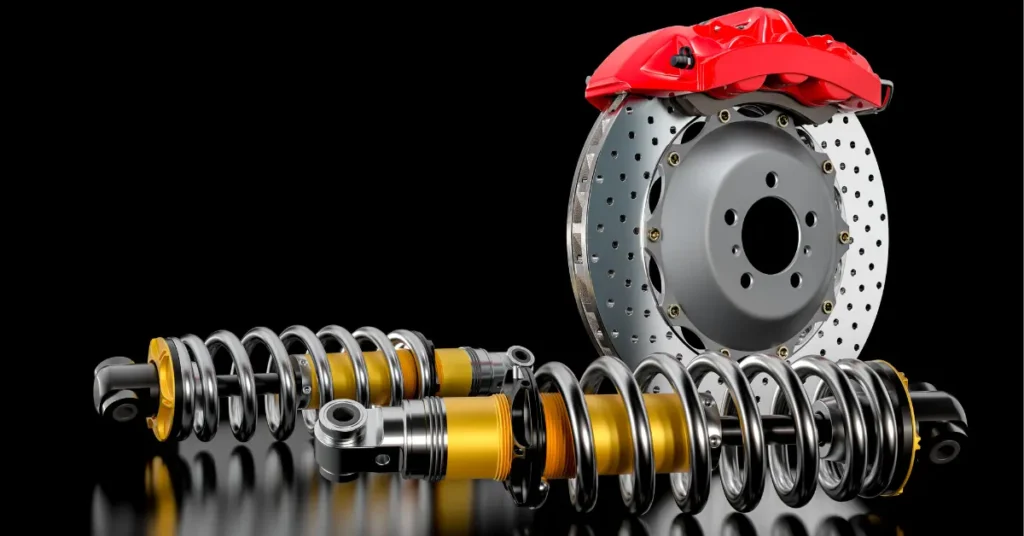 Sistema de freio e suspensão